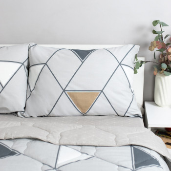 Набор летний Серафима евро, поплин (хлопок 100 %), наволочка (50х70)